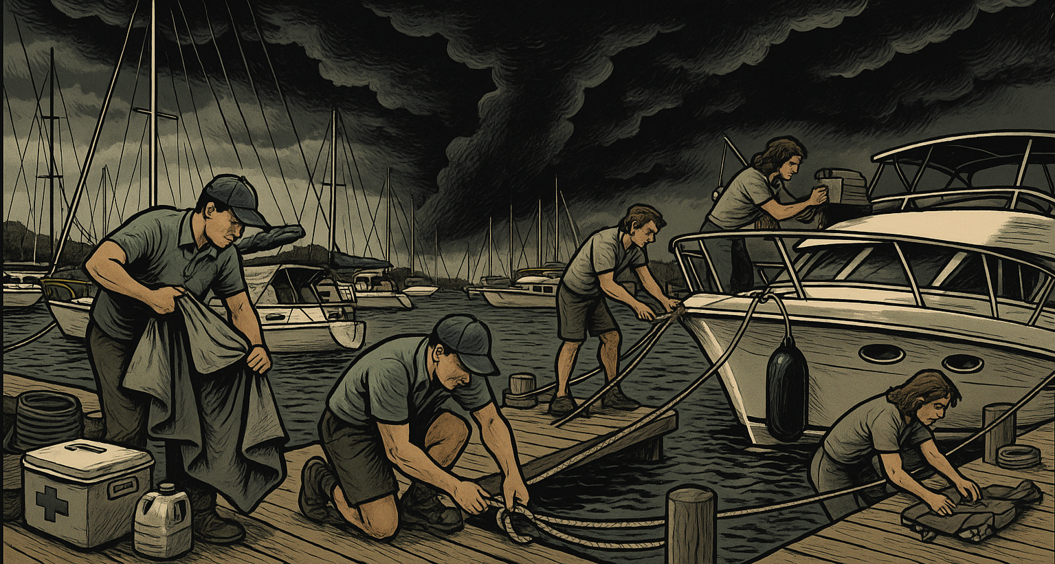 Preparing Your Boat for Hurricane Season: What You Can’t Leave Until Tomorrow
