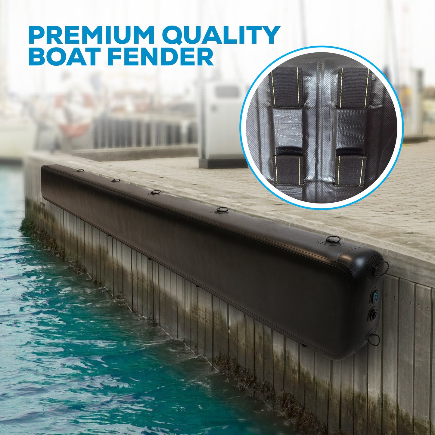 Ocean Buy Handcrafted Rectangular Inflatable Fenders for Docks